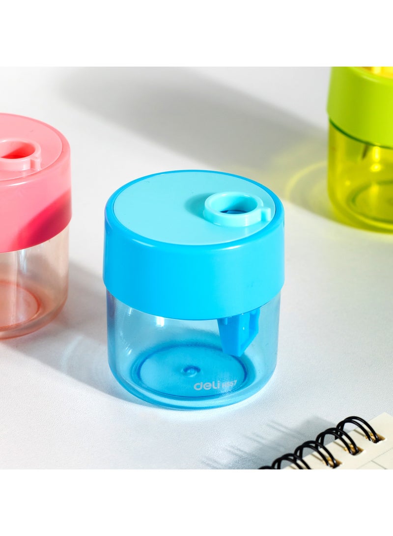 ديلي مبراة أقلام مدرسية EH557، علبة من 12 قطعة - مثالية للنصائح المنظمة واستخدام الطلاب - Image 4