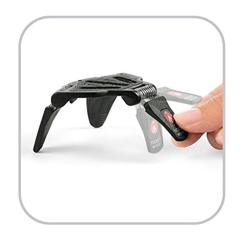 Manfrotto MP3-BK Large Pocket Support, Black - Image 3