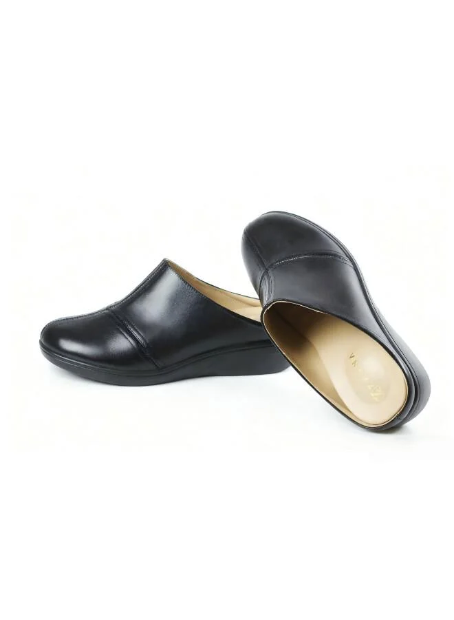 ZAYNA 092-3179 Zayna Ladies Casual Slides 2418-251 Black