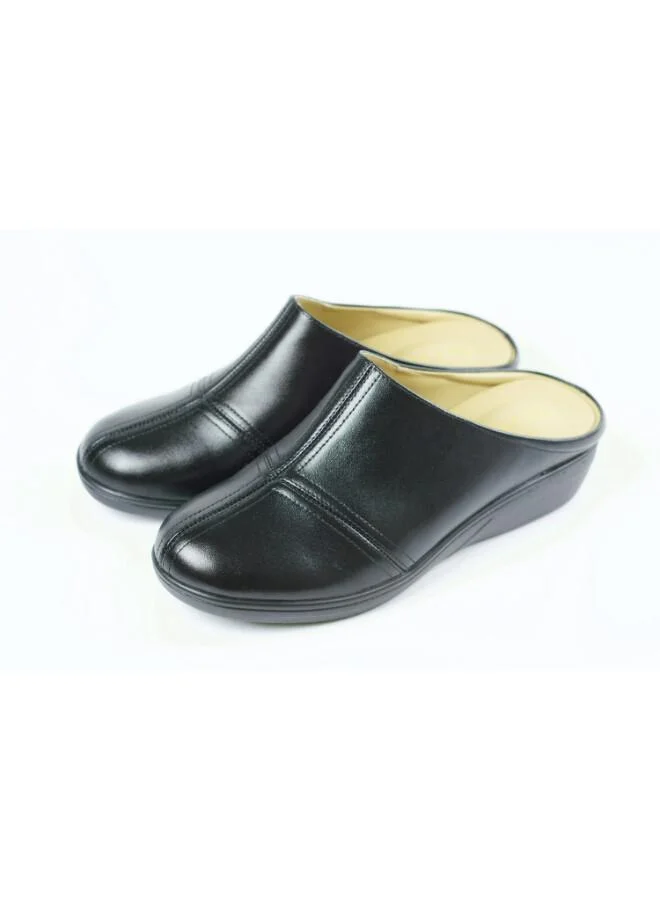 ZAYNA 092-3179 Zayna Ladies Casual Slides 2418-251 Black