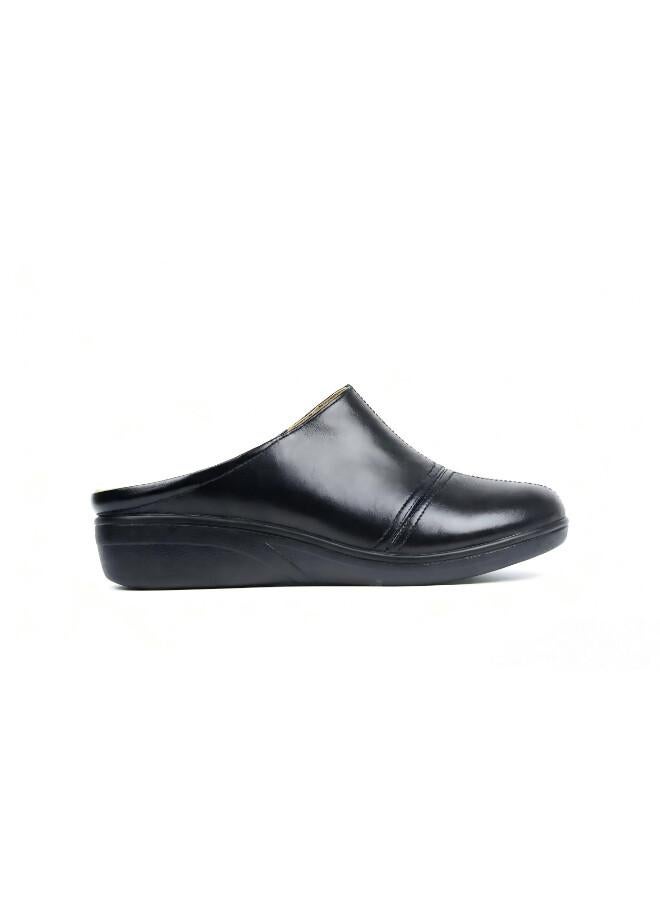 ZAYNA 092-3179 Zayna Ladies Casual Slides 2418-251 Black - Image 1