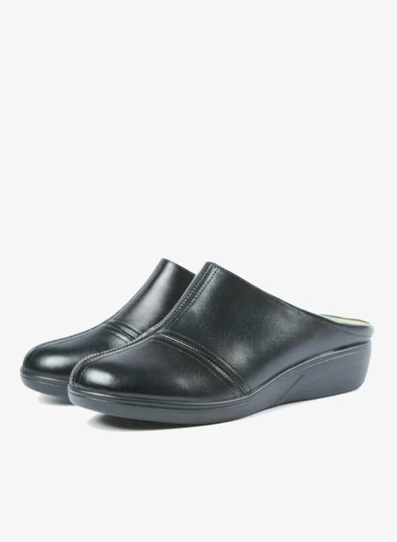 Zayna Black 092-3179 Zayna Ladies Casual Slides 2418-251 Black for Women | Best Price UAE