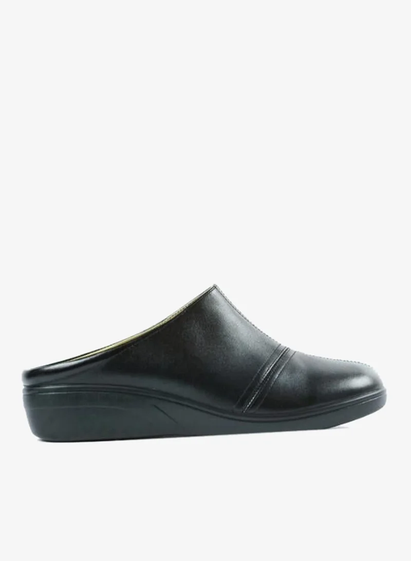 Zayna Black 092-3179 Zayna Ladies Casual Slides 2418-251 Black for Women | Best Price UAE