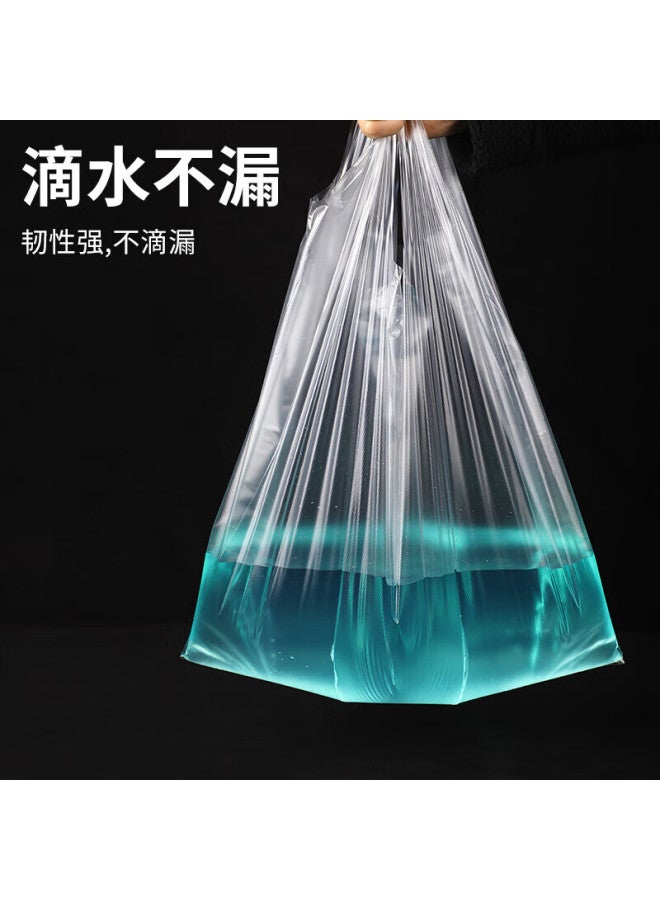 Jiachi Thick Plastic Bags, 100 Count, Handbags, Vest Bags, 22*35cm, Vest Bags, Packaging Bags, Supermarket Shopping Food Bags - Image 5