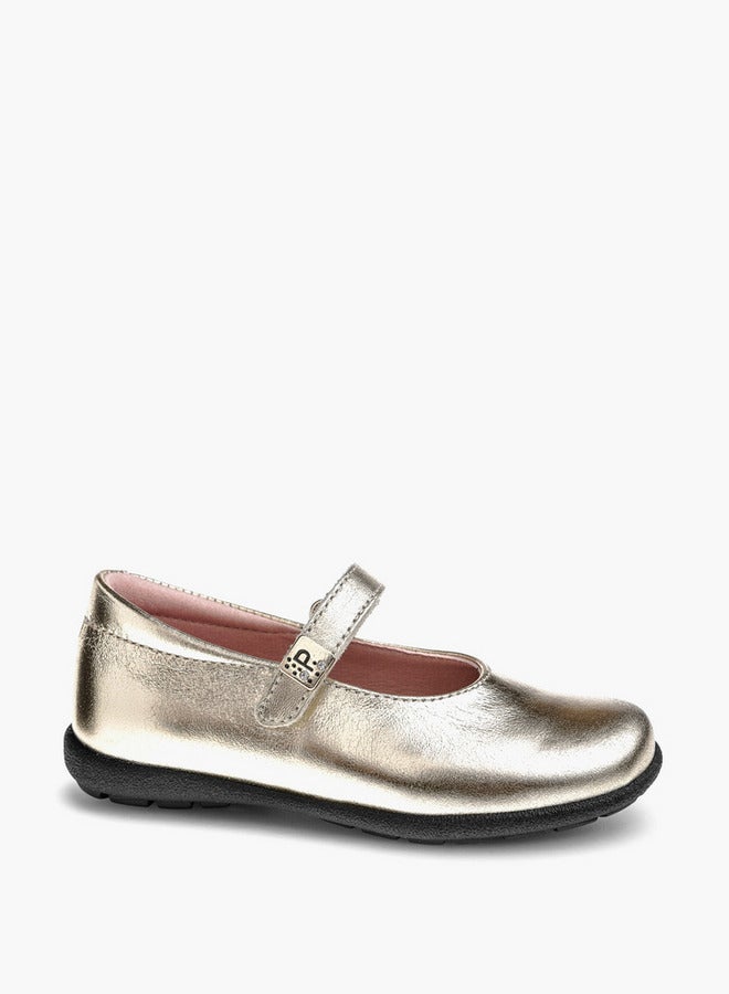 Pablosky Girls' School Mary Jane Shoes With Hook And Loop Closure - 361180 - Image 1