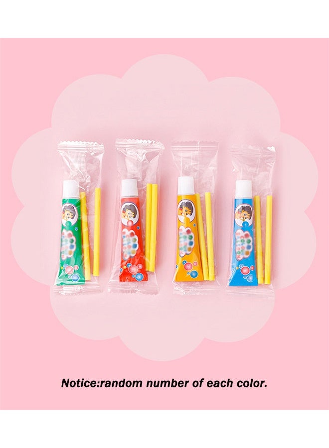 25 PCS Blow Plastic Bubbles Toy Set, Large Bubble Balloons Bubble Blowing Products Collection Kid-Friendly Bubble Blowing Toys for Kids Outside Party Birthday Gift Toddler Outdoor Toys(Random Number of Each Color)  - Image 2
