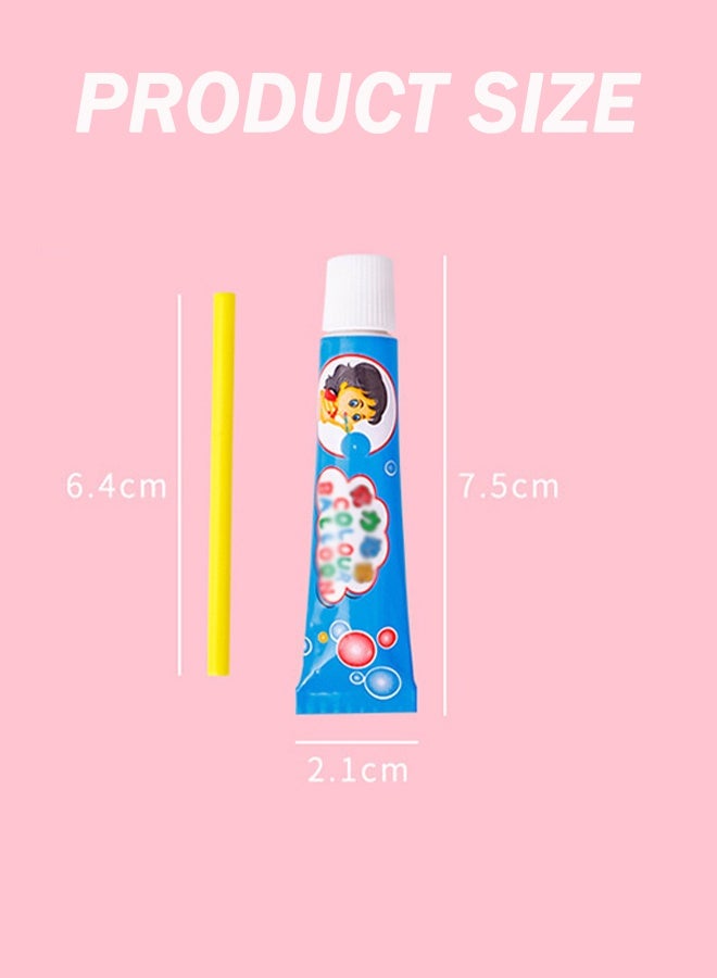 25 PCS Blow Plastic Bubbles Toy Set, Large Bubble Balloons Bubble Blowing Products Collection Kid-Friendly Bubble Blowing Toys for Kids Outside Party Birthday Gift Toddler Outdoor Toys(Random Number of Each Color)  - Image 4