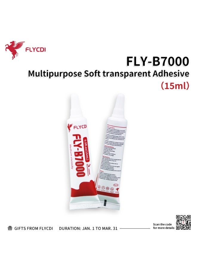 flycdi FLY-B7000 Multipurpose Transparent Adhesive - Image 4