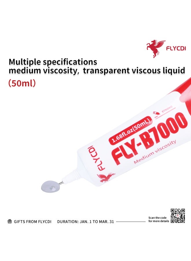 flycdi FLY-B7000 Multipurpose Transparent Adhesive - Image 2
