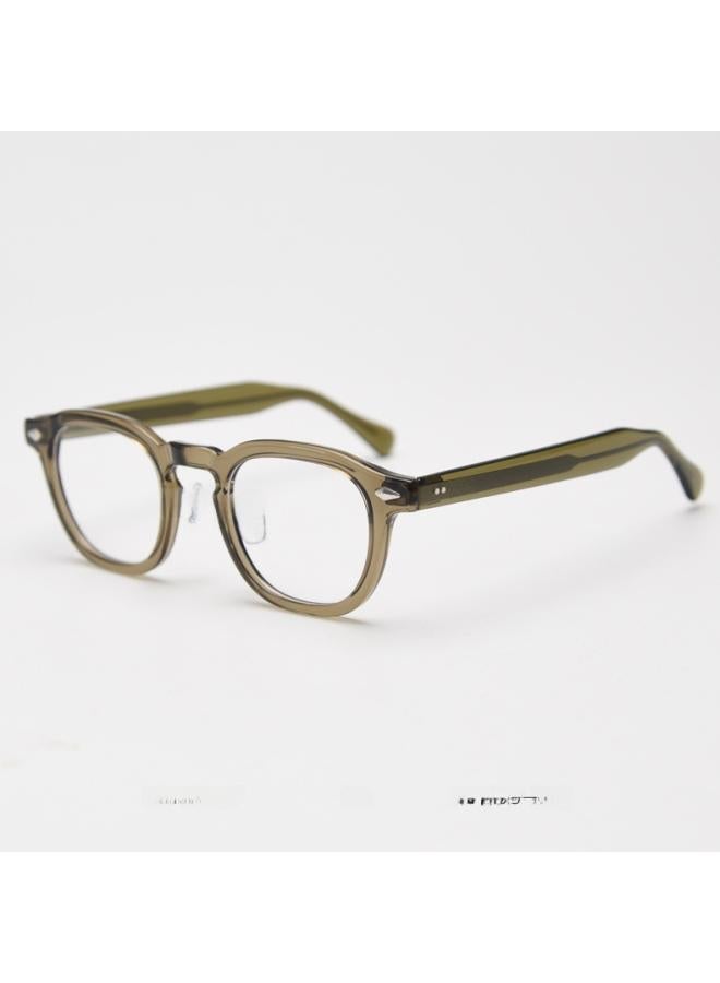 Generic 98837 And Korean Style Retro Short-sighted Spectacle Frame Trendy Men's Women's Art Flat With Available