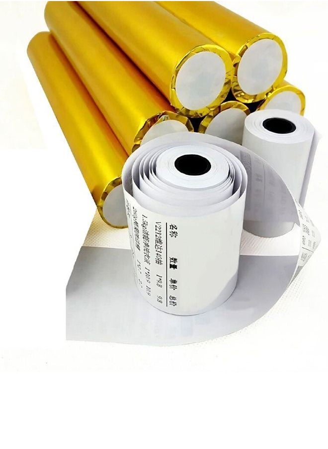 Generic Cash Register Paper 57x40 mm Printed thermal POS Paper Receipt 10 Rolls  - Image 4