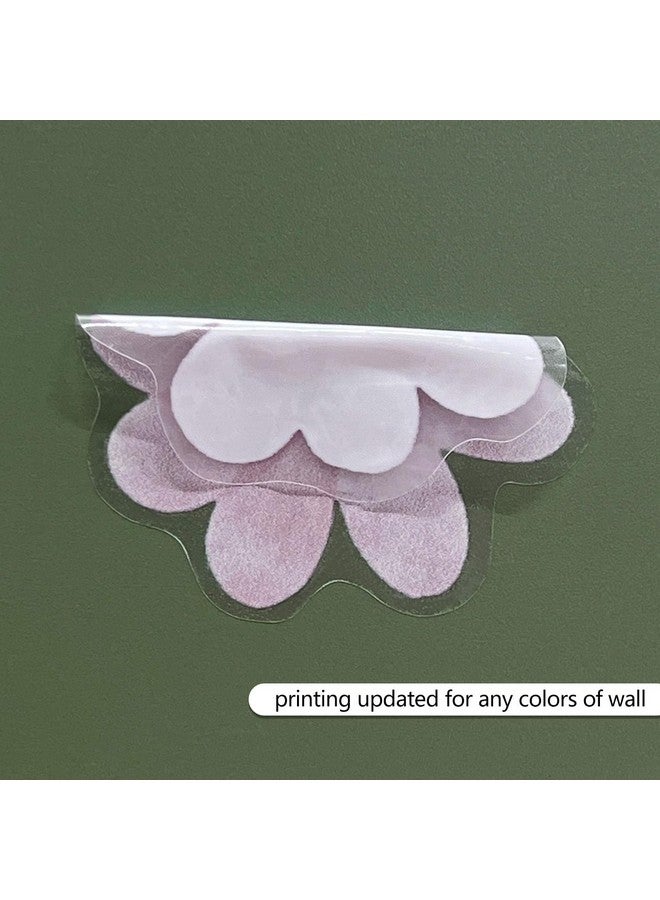 YouRfocus Daisy Wall Decals | 84 PCS Boho Flower Stickers for Girls' Rooms, Playrooms, and Nurseries | Dual Layer Print for High Coverage | Removable Peel and Stick Wall Decor (Pink-B) | 12 Sheets - Image 5