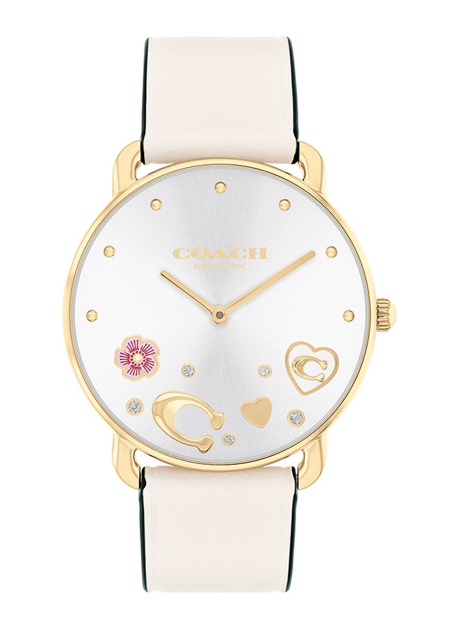 COACH ساعة يد نسائية بعقارب دائرية الشكل 14504294 - 36 ملم  - Image 1
