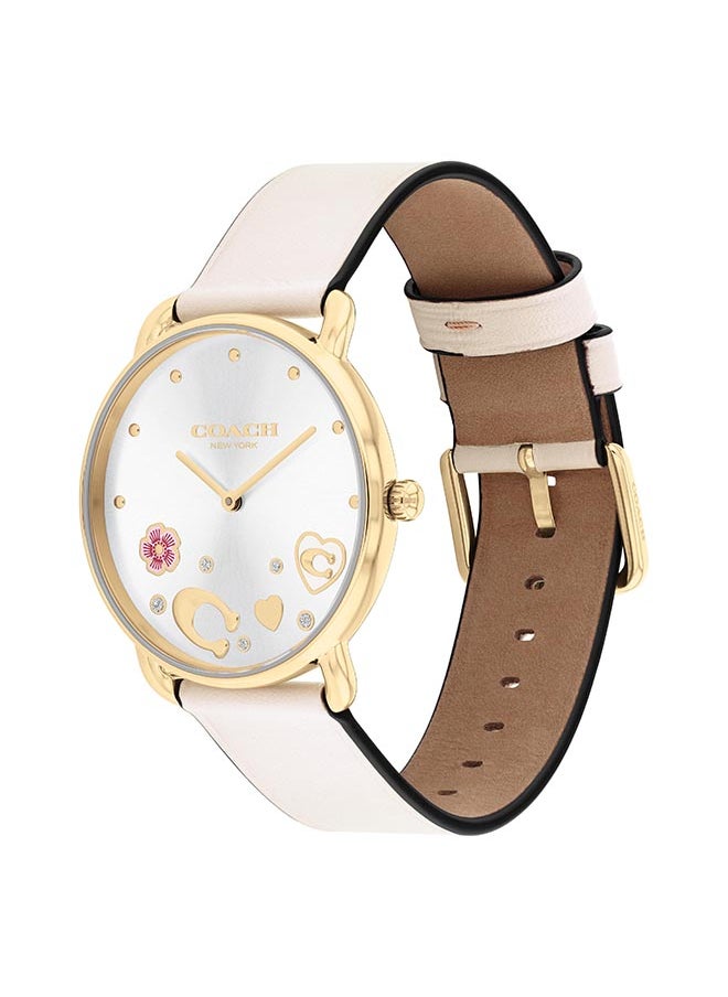 COACH ساعة يد نسائية بعقارب دائرية الشكل 14504294 - 36 ملم  - Image 2