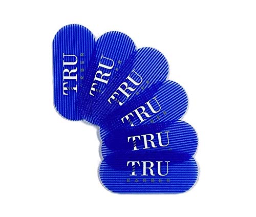 TRU BARBER Hair Grippers Bundle Pack 6 pieces for Men and Women  Salon and Barber Hair Clips for Styling Sectioning Cutting and Coloring Nonslip Grips Hair holder Blue
