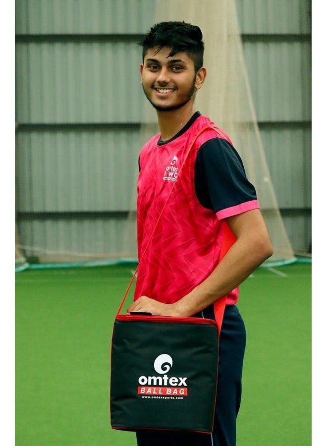 omtex Cricket Ball Bag | Polyester Bag | Easy to rry Balls - Image 4