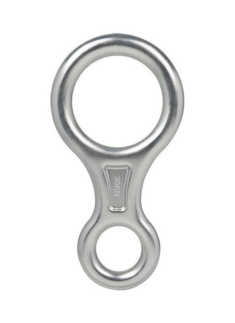 Outdoor Climbing Descender 8-Shape Descent Control Device for Rock 14*14*14cm