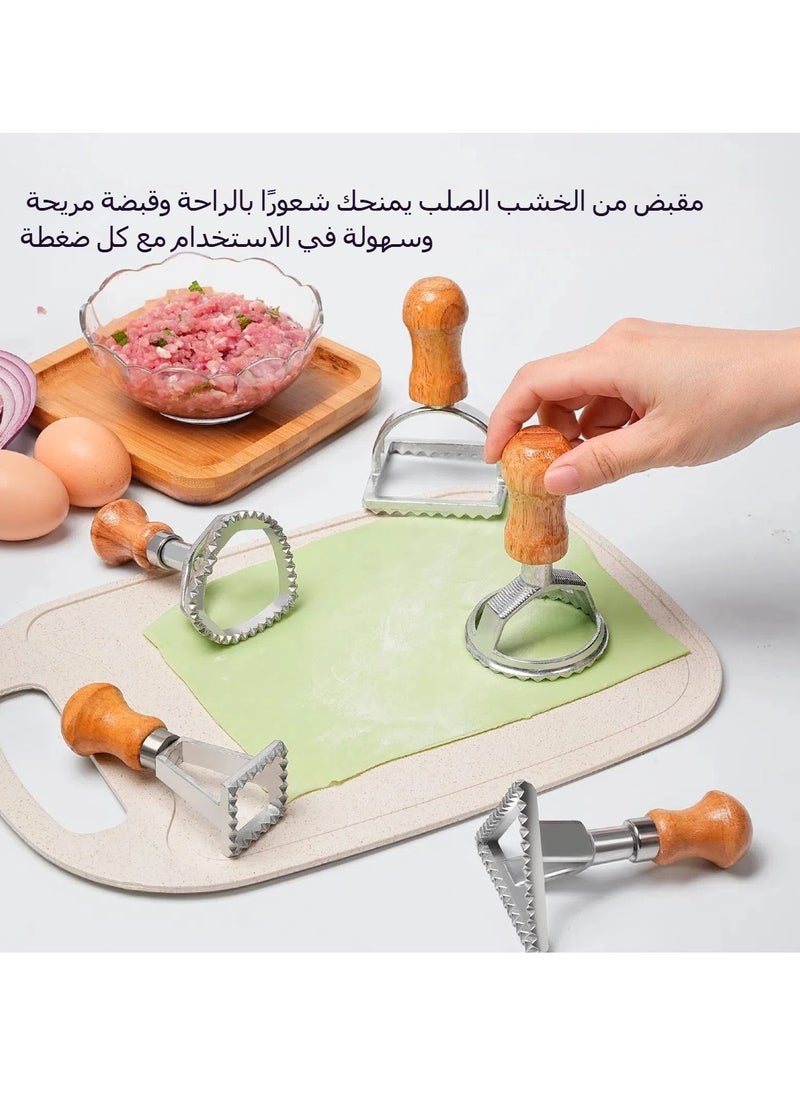 General Dumpling mold 7-piece set, biscuit cake snack mold kitchen cake printing pastry mold biscuit mold  - Image 4