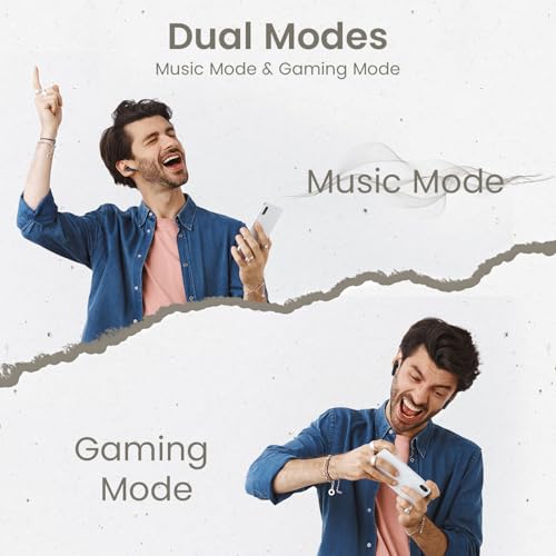 Portronics Harmonics Twins S18 in Ear TWS Earbuds with 30H Playtime, in Built HD Mic, Game/Music Mode, 13mm Dynamic Driver, Low Latency, Touch Control, Type C Fast Charging, Light Weight(Black) - Image 5
