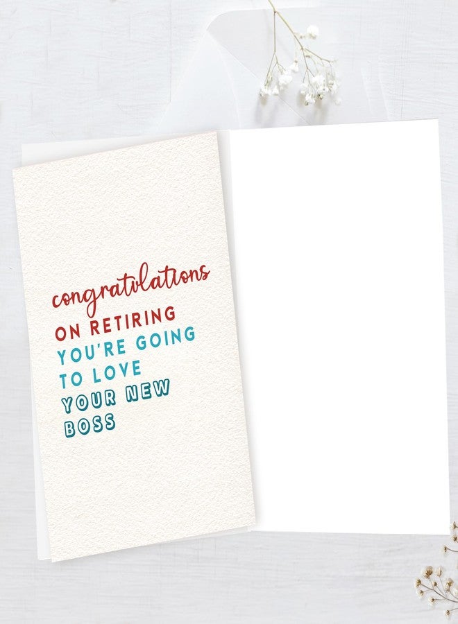 Mcduldul Funny Retirement Card for Women Men, Humor Retiring Card Gift for Coworker Colleague Friend, Goodbye Card, Going Away Gifts - Image 3