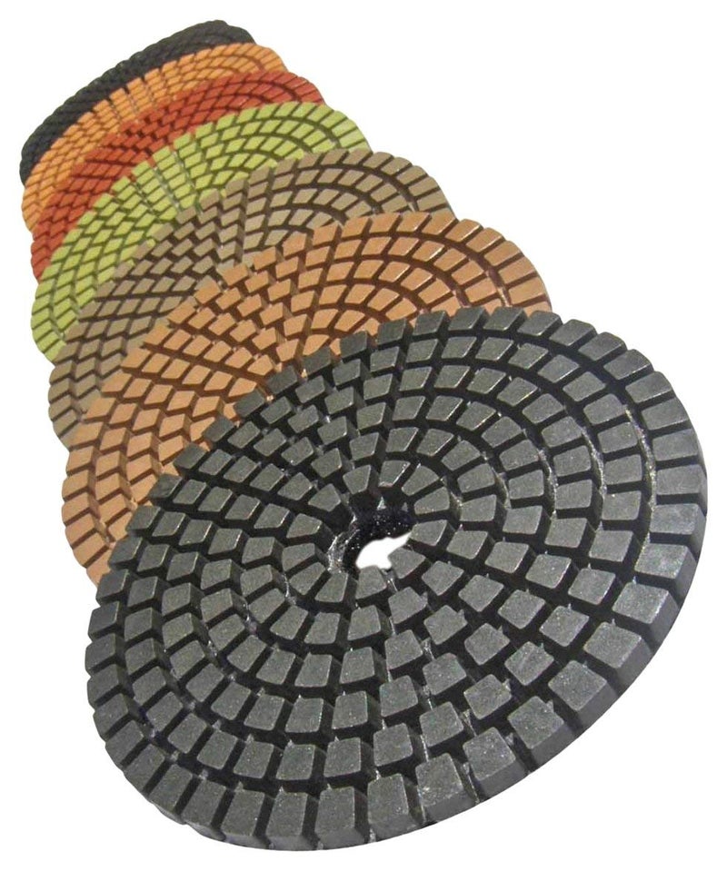 Sarrah 4 Diamond Polishing Pads for Granite Marble Concrete Stone Grit 3000 20 Pcs  - Image 1