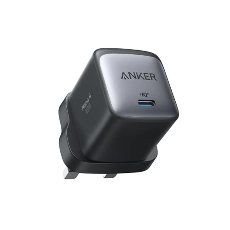 Nano II 65W GaN II PPS Fast USB-C Charger Adapter for MacBook Pro/Air, Galaxy S24/S23, iPhone 17/16/15/14, iPad Pro, Huawei, Xiaomi, Redmi, Vivo, Oppo Compact, Black, High-Efficiency - Image 1