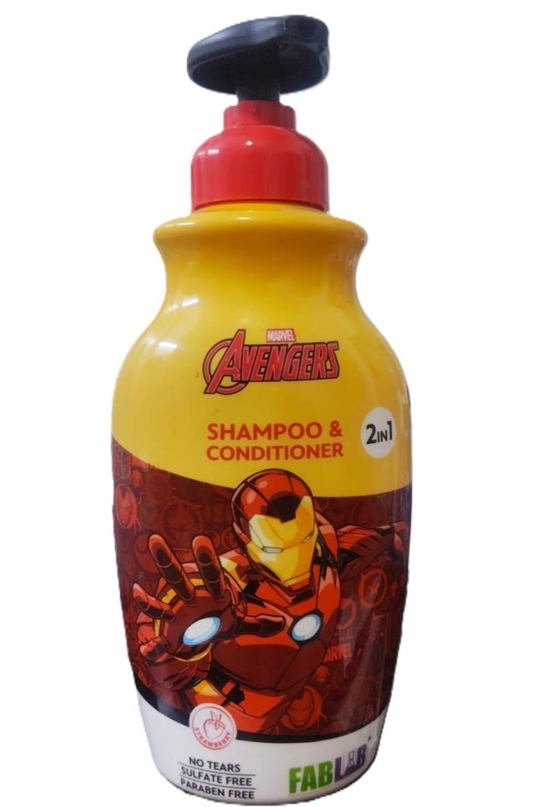 FabLab Fab Lab Avengers 2 in 1 Shampoo & Conditioner 500 Ml