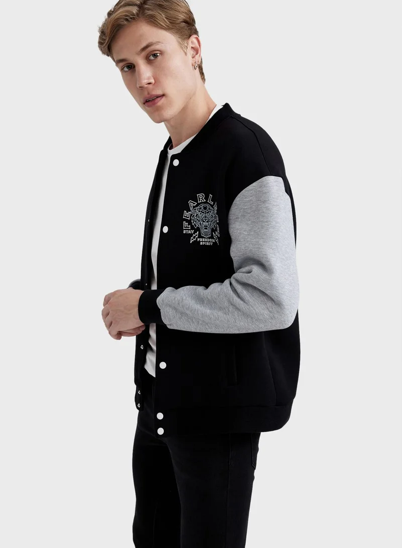 ديفاكتو Snap Button Cardigan