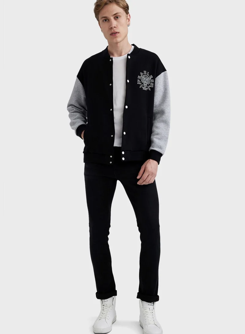 ديفاكتو Snap Button Cardigan