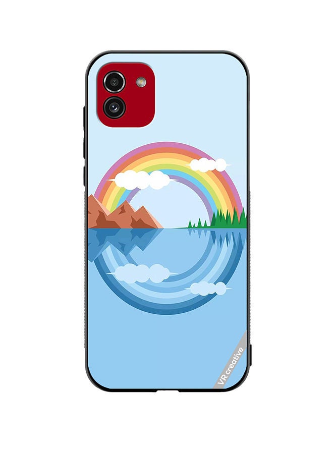 VR CREATIVE Protective Case Cover For Samsung Galaxy A03 Colorful Sea Design Multicolour - Image 1