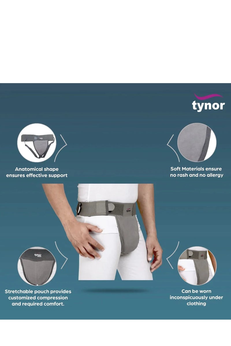 تاينور دعامة الصفن من تاينور،رمادية، صغيرة، وحدة واحدة - Image 3