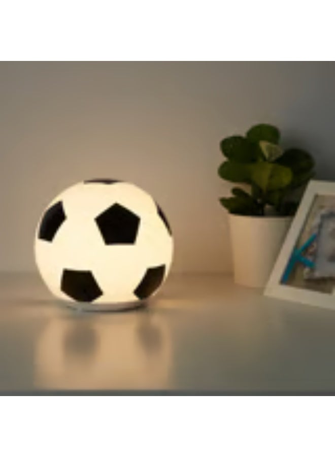 مصباح طاولة LED، نقش كرة قدم - Image 3