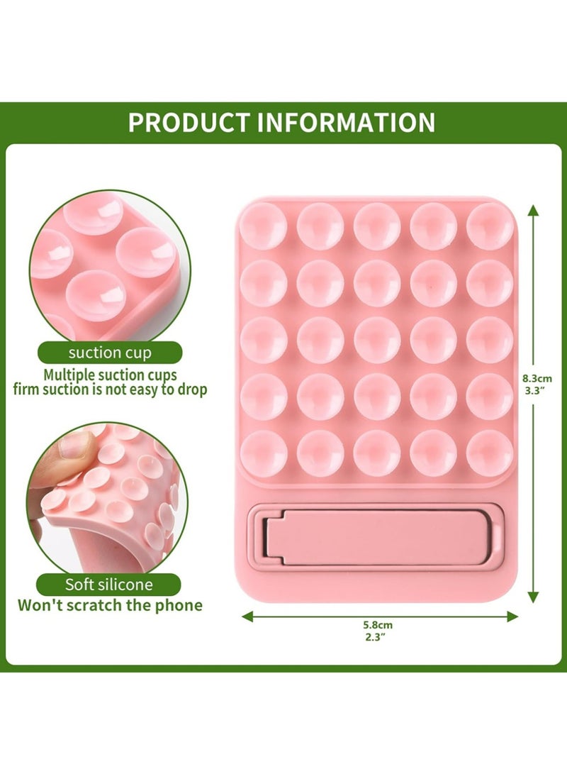 إكس ليفيل 6PCS سيليكون كوب امتصاص حامل الهاتف ، 2 في 1 قبضة الهاتف - Image 5