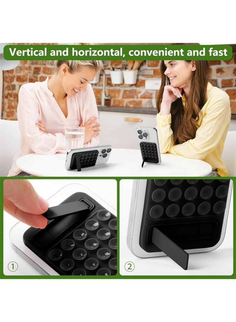 إكس ليفيل 6PCS سيليكون كوب امتصاص حامل الهاتف ، 2 في 1 قبضة الهاتف - Image 2