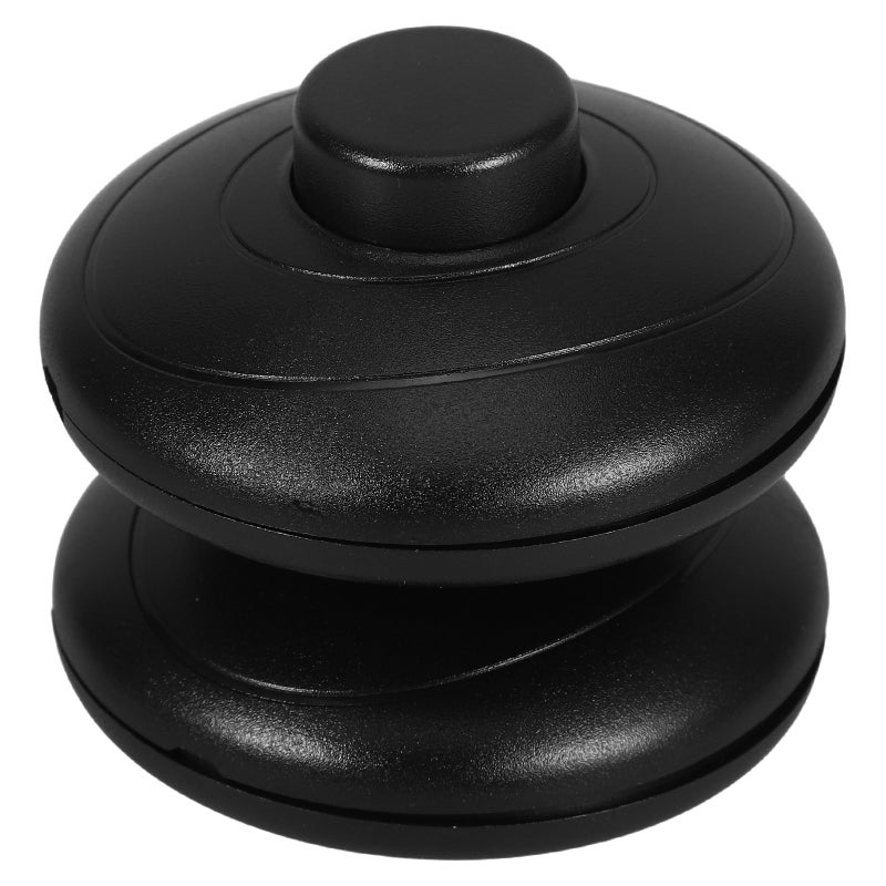 Floor Lamp Inline Switch Foot Pedal Push Button Control for Lighting Diy Parts Black 7.00X7.00X3.00CM On-Off Control 2Pcs - Image 4