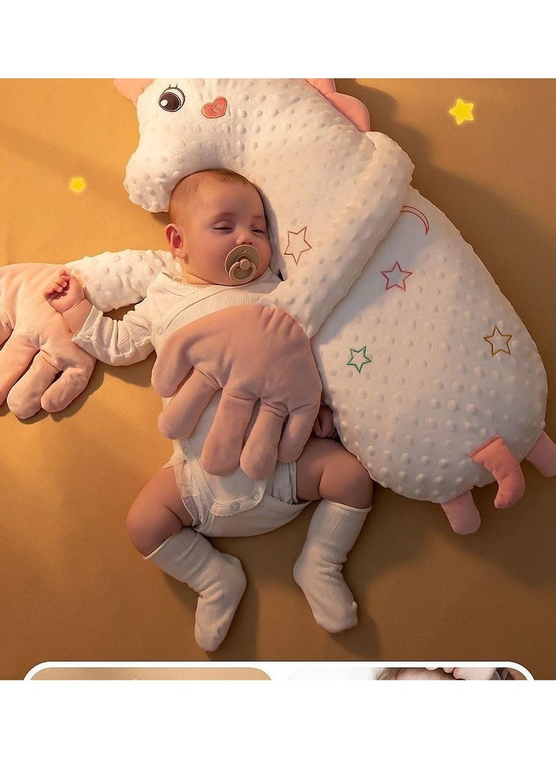 Bebiland Baby Patter for Sleep, Baby Startle Prevention Sleep Aid Companion, Soothing Patting Sleeping Toy with Soothing Palm Pad, 3 Levels Adjustable Simulation of Mother's Automatic Palm Slapping - Image 2