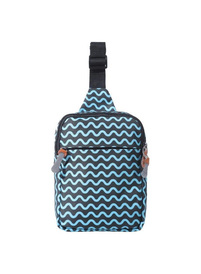 شنطة كروس مينترا، 3 سوسته، 25×21 سم - متعدد الالوان - Image 1