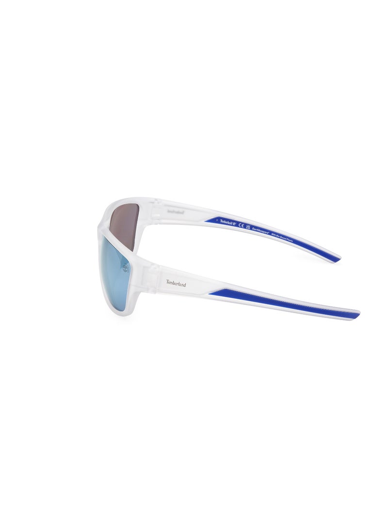 Timberland Plastic Rectangular Full Rim Men Polarized Sunglass - Image 4