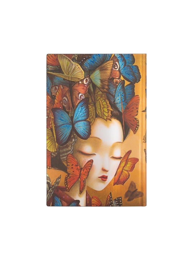 Paperblanks | Madame Butterfly | Esprit de Lacombe | Flexi Dot-Grid Planners | Maxi | Dot Grid | 192 Pg | 120 GSM - Image 2