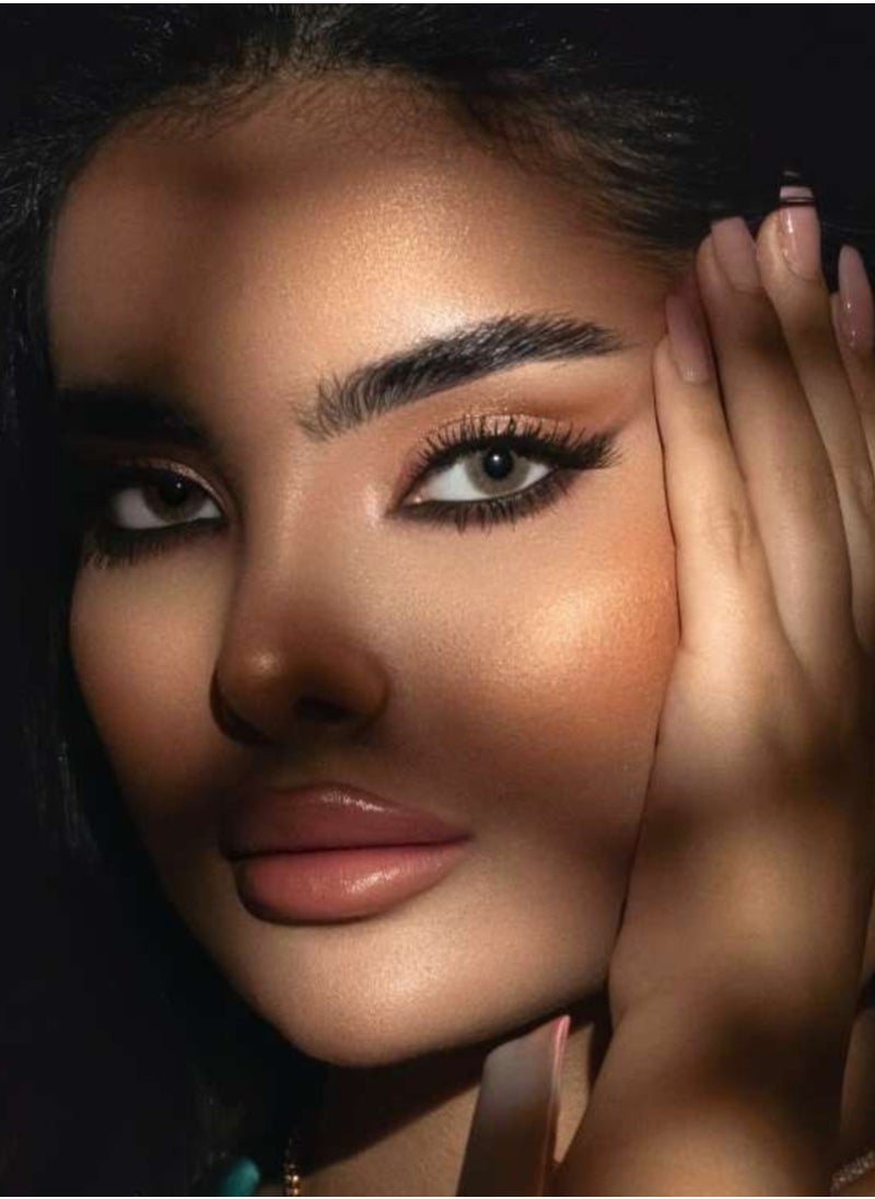 FreshEyes Daily Color Contact Lenses for Girls and Women Natural and Calm Colors Eye Expansion Diameter 14.2 Carmen  - Image 2