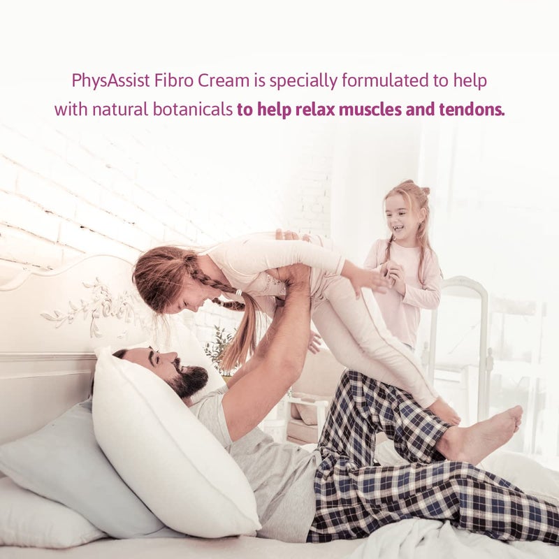 PhysAssist Fibromyalgia Cream â€“ Natural Botanical Soothing and Cooling, 4 oz jar. - Image 2