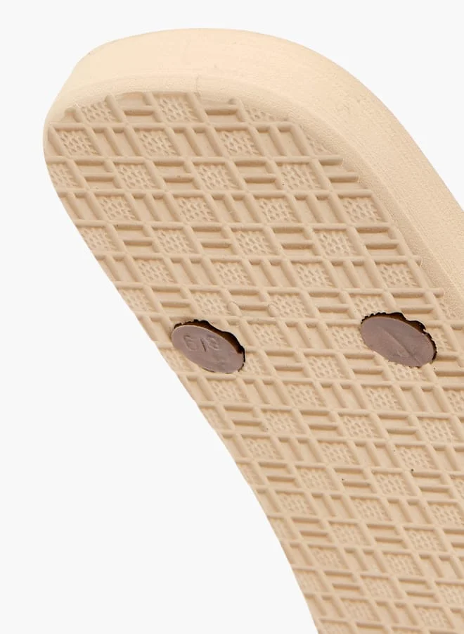 سيليست Womens Animal Print Slip-On Thong Slippers