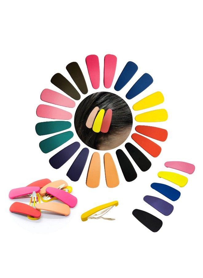 EVOGIRL Tictac Hair Clips Matte Multicolor Barrattes 3.5Cm Xs For Girls - Image 1