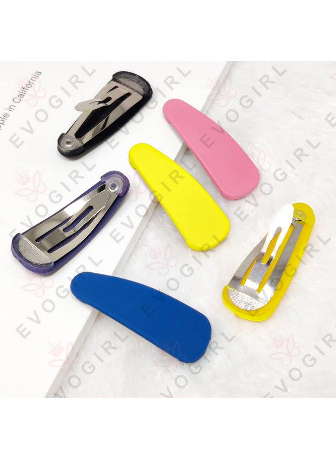 EVOGIRL Tictac Hair Clips Matte Multicolor Barrattes 3.5Cm Xs For Girls - Image 5