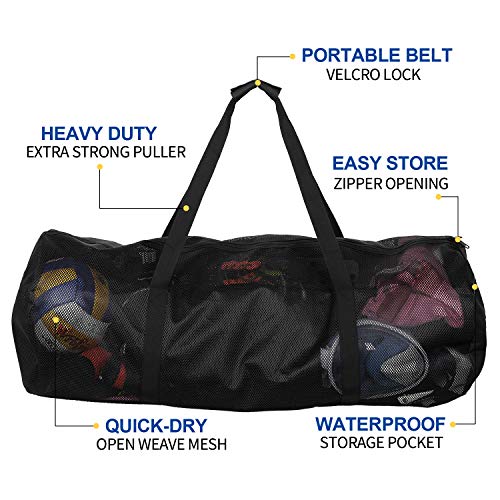 Oumers Mesh Dive Bag, Extra Large Mesh Travel Duffle for Scuba Diving and Snorkeling Gear & Equipment - Dry Bag Hold Mask, Fins, Snorkel, and More - Image 2