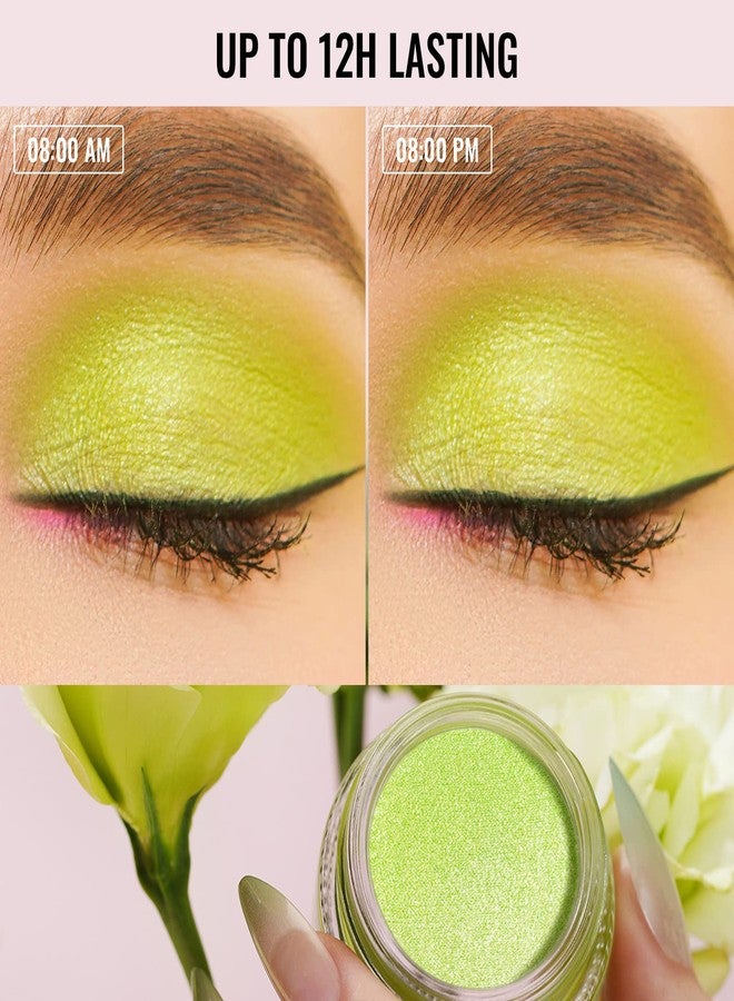 Oulac Nude Pearl Cream Eyeshadow also for Highlighter Shimmer Eye Shadow Waterproof&Long Lasting with Moisturizing Formula Blendable Shimmer Eye Make-up,Vegan & Cruelty-Free,6g, P03 - Image 5