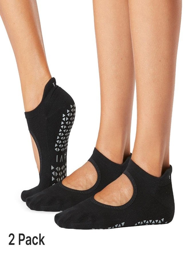 TAVI NOIR Emma Non Slip Socks for Women - Non Skid Grippy for Active Sports Workout Barre, Pilates, Yoga Socks - Image 3