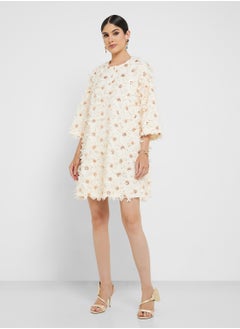YAS YASABELONE 3/4 DRESS - D2D  - Image 4
