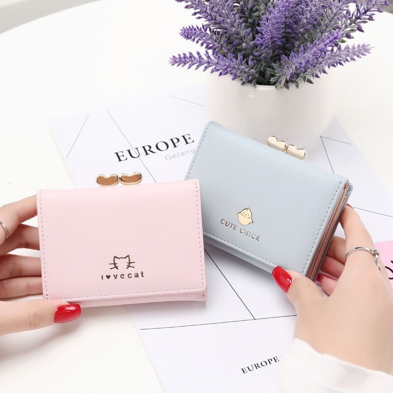 Multifunctional Solid Color PU Leather Wallet, RFID Blocking Design Portable Daily Storage Purse for Cards Cash Coin Business Use - Image 2