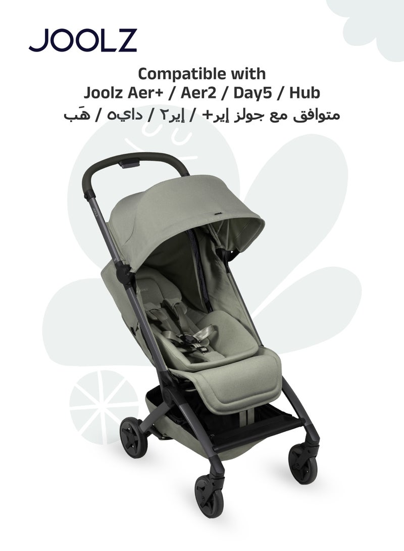 جولز إدخال حديثي الولادة لعربات إير بلس وإير٢ وداي٥ وهب | وسادة مقعد مريحة للرضع | يطوى بسهولة مع العربة | دعم خفيف الوزن ومناسب للسفر للطفل | ٧٠ × ٣٠ × ٨ سم - Image 5